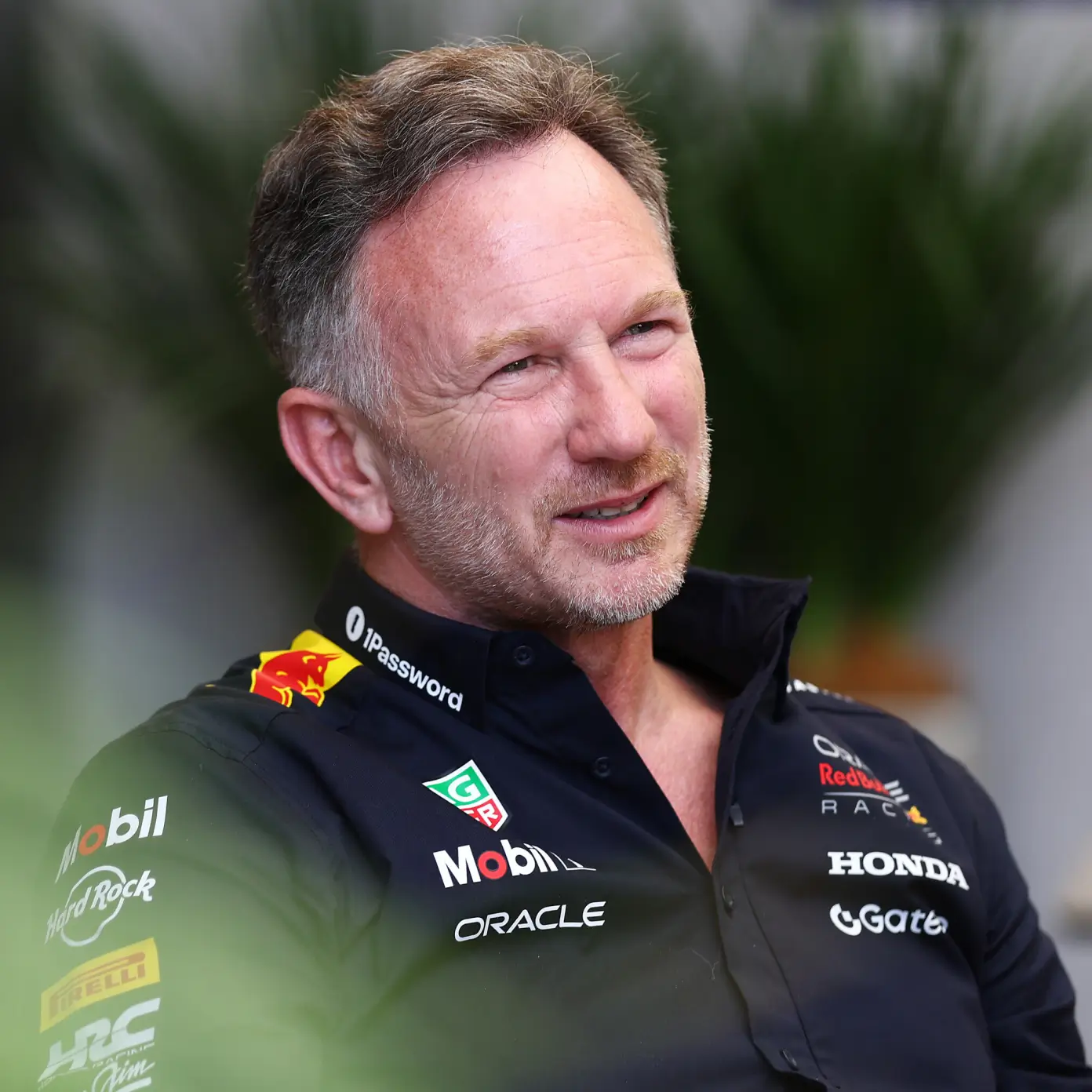 Headshot of Christian Horner the CEO and Team Principal of Oracle Red Bull Racing